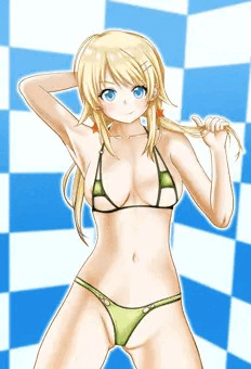 八宮めぐるちゃん マイクロビキニ