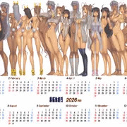 裏百鬼夜行2026通年カレンダー