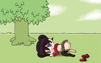 馬とコソコソ