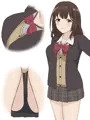 制服の中は…