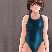 小葉の競泳水着⑥
