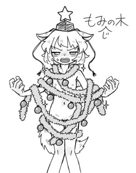 クリスマスツリーと言えば　もみ(じ)の木