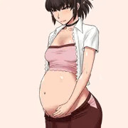 公式ボテ腹深紅