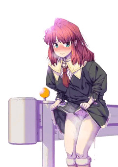 ガードレールに隠れて…