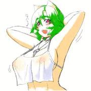 透け透けミニエプロン(？)