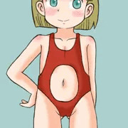 あぶない水着装備の王女