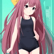 スク水「神風(艦これ)」240131