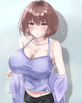 暑いのでシャツを脱いだら視線を感じた女の子