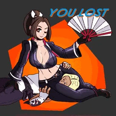 There it says i lost, but I actually won