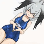 私、スク水になると…じっと見られちゃうんだよね