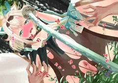 風真のおまんこは見ちゃダメでござるぅ♡
