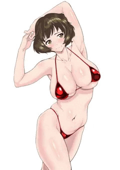 秋山優花里28歳マイクロビキニ