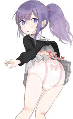 おむつ「ちらっ♥」(お題箱)