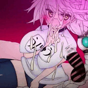 裏ピース❤フェラチオ雲龍❤ニーソブルマ❤