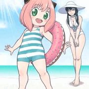 アーニャさん水着。