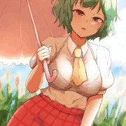 汗だくの風見幽香