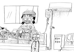 クラスター病棟で働く染みパンちゃん