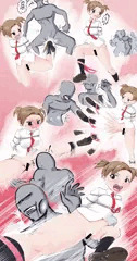 格闘少女脱出…　→　失敗！　→　戦闘開始！！