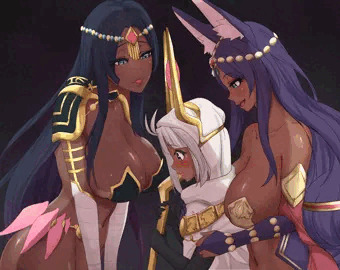 [FGO]悪いお姉さんに絡まれるツタンくん
