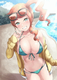 【ポケモン】水着ソニアさん