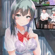 鈴谷さんの濡れ透けで目のやり場に困ってます(照)