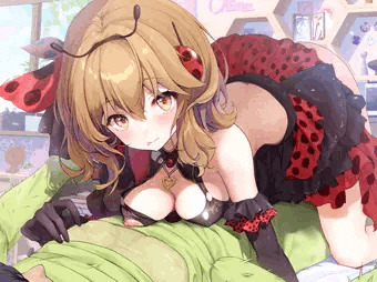 テントウムシのコスプレした彼女とアブラムシのコスプレをした俺っち