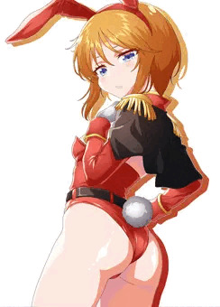 軍服バニーなプルツー