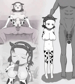 口リきょぬーさん牛ver.