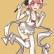 オケアノスのキャスターの裸エプロン