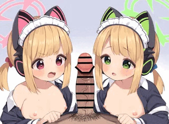 メイドミドモモにご奉仕してもらうえち絵