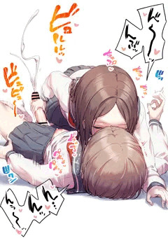 友達に不意をつかれるふたなりちゃん