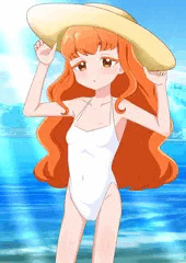 白水着の四之宮リンリン