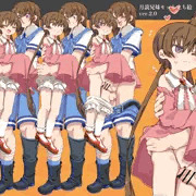 月読兄妹セット立ち絵Ver2.0（R-18版）