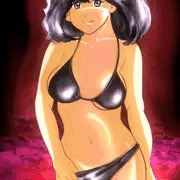 倫子の黒ビキニ