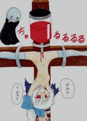 逆さ吊り吸血装置