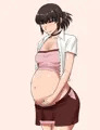 公式ボテ腹深紅