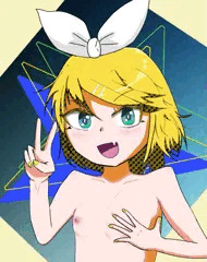 裸ピースリンちゃん