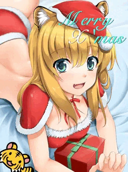 やっと描き終わったメリークリスマス