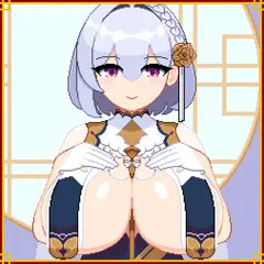 シリアス おっぱい暖簾めくり