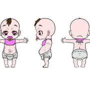 アヘ顔ペドオナホのペオナちゃん　3面図