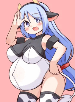 乳牛バニー