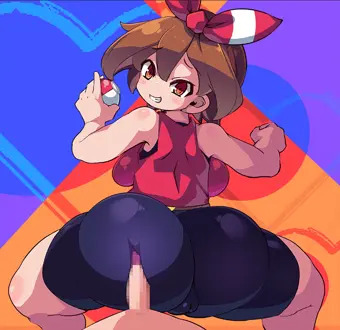 ハルカが尻でぐりぐり