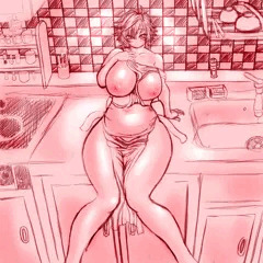 裸エプロン