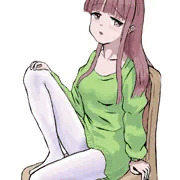 アンニュイ白タイツお姉さん