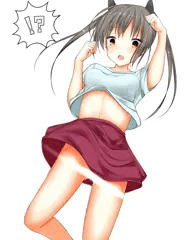 穿いてないのバレちゃうよ