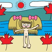 カナダの楓ダンス