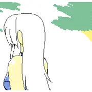 うごメモアニメ 振り向き