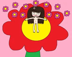 フラワー小人を嬉しく