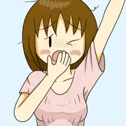 寝起き