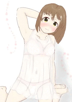 下着とかの撮影っぽい雪歩ちゃん！